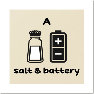 A Salt & Battery Posters and Art
